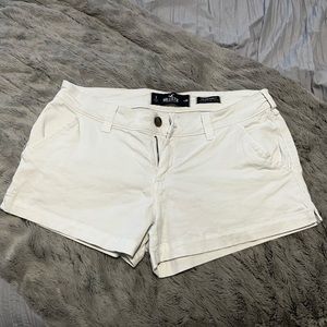 White Hollister Shorts (size 3)